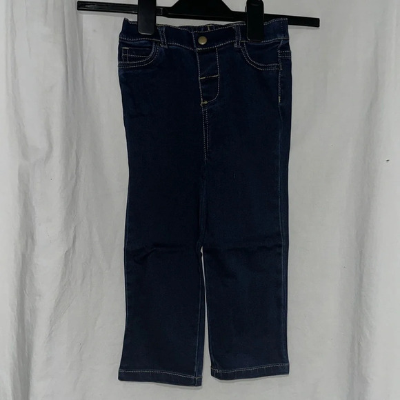 NWT crown & ivy baby harbor navy plaid 3 piece set size 24 months - Picture 5 of 7